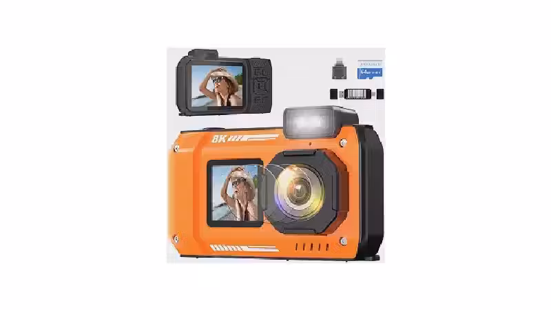 Qual a melhor câmera subaquática: 4K, 8K ou c/ EIS?