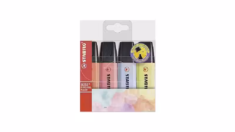 Qual a Melhor Caneta Marca Texto em Tons Pastel?