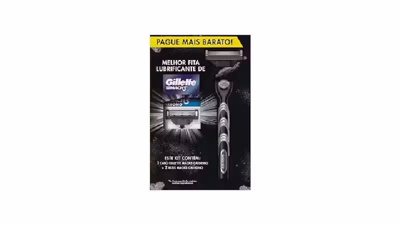 Qual a Melhor Gillette®: Pele Sensível a Barba Densa