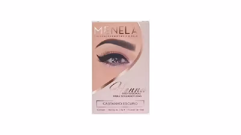 Qual a melhor henna para sobrancelha para alta fixação?