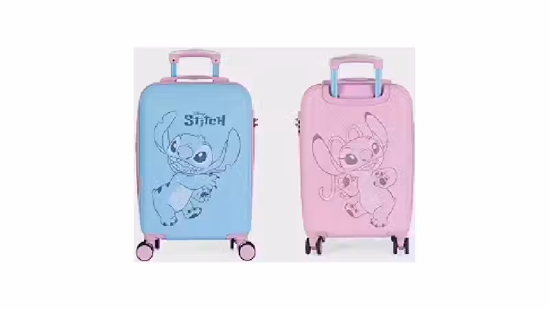 Qual a melhor mala de viagem com desenhos animados?