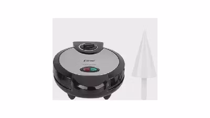 Qual a melhor máquina de waffle que faz casquinha?