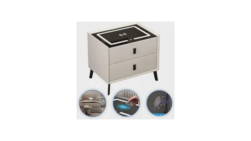 Qual a Melhor Mesa de Cabeceira com Carregador por Indução e LED