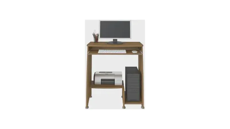 Qual a melhor mesa de computador com prateleiras?