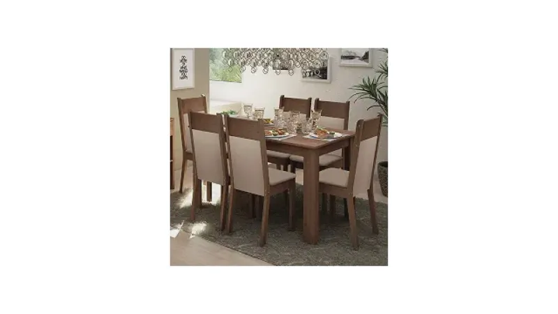 Qual a Melhor Mesa de Jantar de 6 Lugares para Família