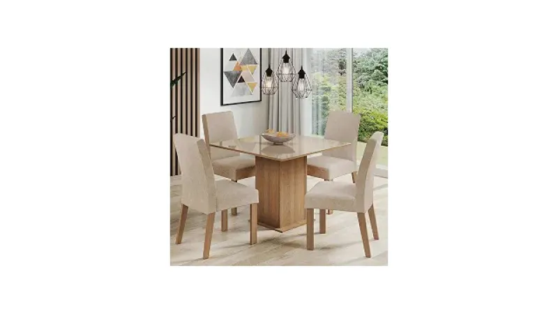 Qual a Melhor Mesa de Jantar de Vidro com 4 Cadeiras? Análise de Estilos