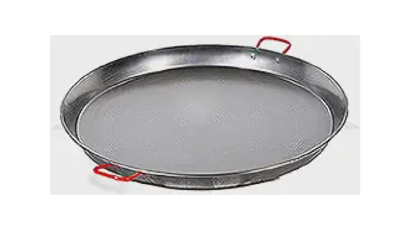 Qual a melhor paellera de aço polido para cada porção?