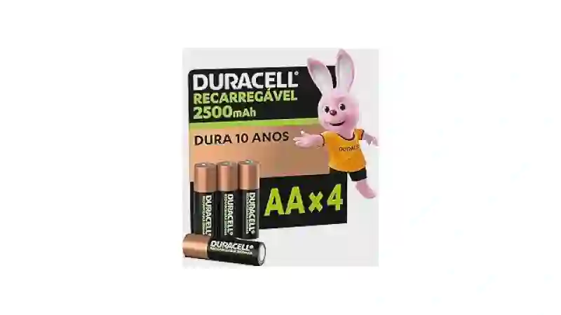 Qual a melhor pilha recarregavel AA para durar mais?