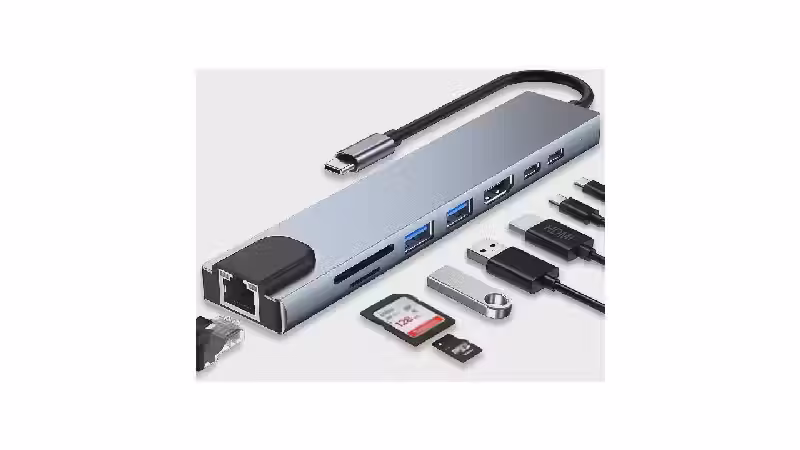 Qual adaptador GaN é mais econômico para laptops? 10 Hubs