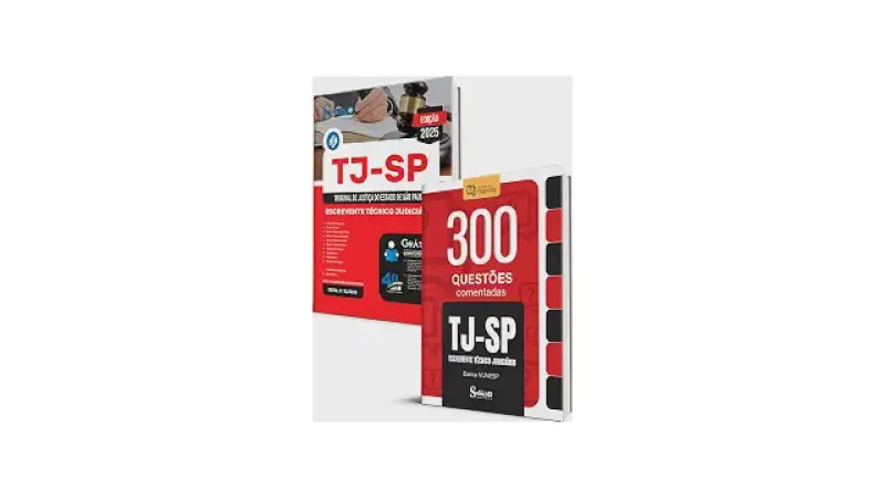 Qual o Melhor Curso para Escrevente TJ SP? Apostilas