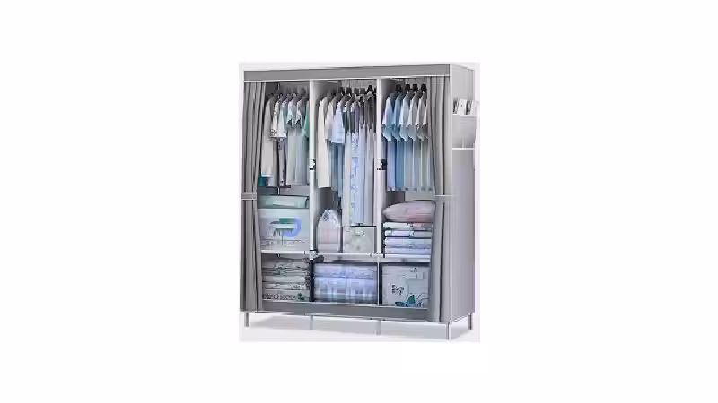 Qual o melhor guarda roupa dobravel organizador armario para pouco espaço?