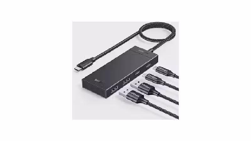 Qual o Melhor Hub USB com Mais de 4 Portas: USB-A ou C?