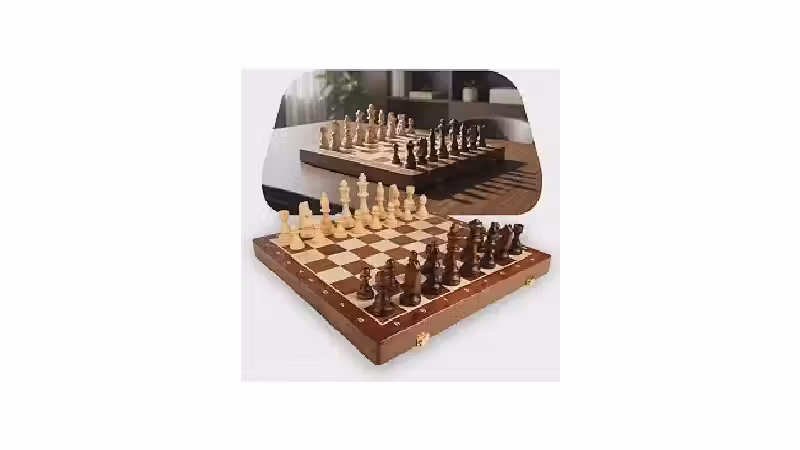 Qual o melhor jogo de xadrez de madeira? Análise