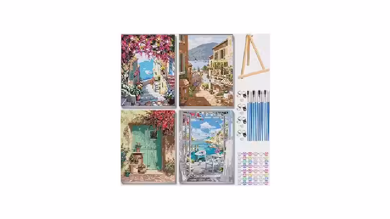 Qual o melhor kit de pintura por números? 10 Opções