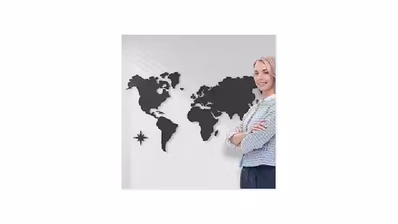 Qual o Melhor Mapa Mundi de Parede: Guia de Estilos