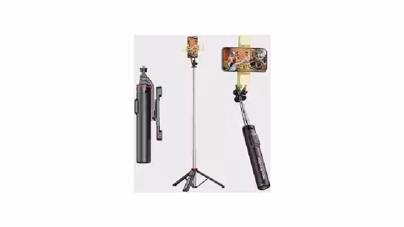 Qual o Melhor Pau de Selfie com Tripé? Luz ou Sem?