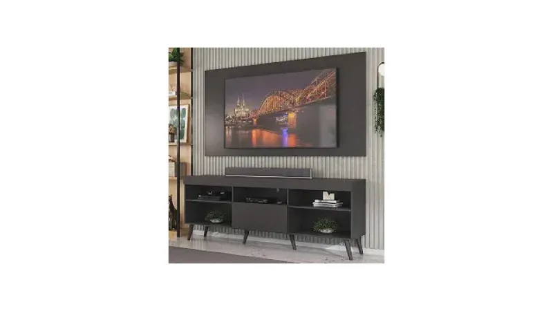 Qual o melhor rack para tv com painel: 10 modelos