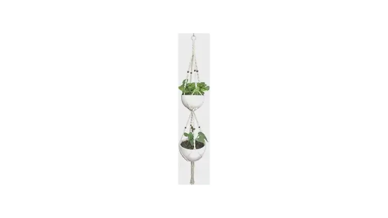 Qual o melhor suporte de plantas de macramê? Análise