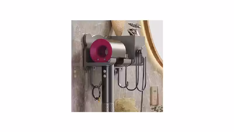 Qual o Melhor Suporte para Secador e Chapinha? Adesivo ou Parafuso?