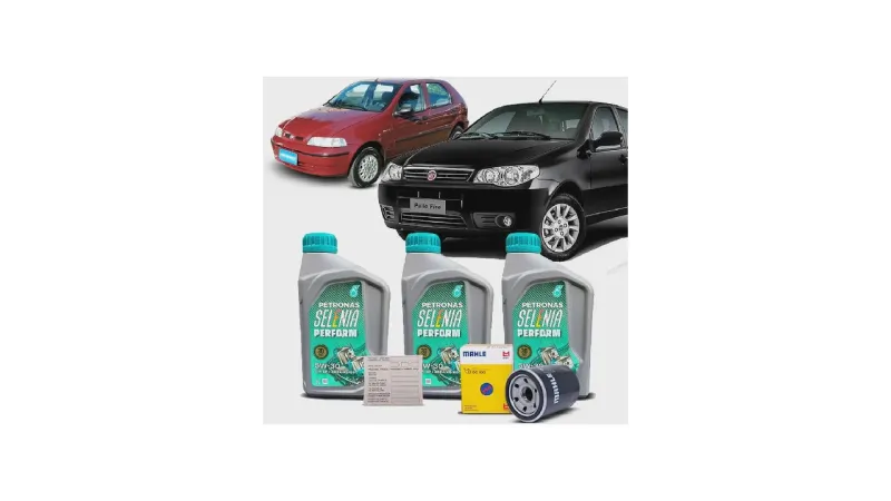 Qual óleo usar no Fiat Palio Weekend 1.4: 2 Kits