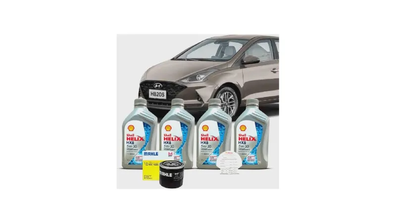 Qual óleo usar no Hyundai HB20S: O Melhor Kit 5W30