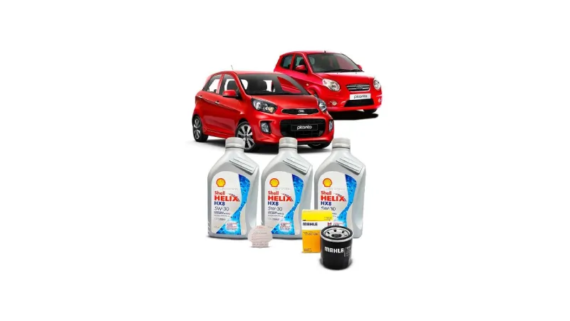 Qual Óleo Usar no Kia Picanto: Kit 5W30 e Filtro