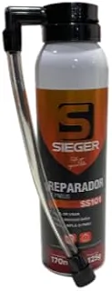 KIT REPARADOR DE PNEUS DE MOTO SEM CAMARA 170ML SIEGER SS101