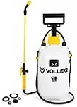 Pulverizador Lateral Manual Vollekz VKZ-5 5 Litros com Compressão Prévia, Bico Regulável, Válvula de Segurança e Alça Regulável – Ideal para Jardinagem, Limpeza e Desinfecção com Álcool 70%