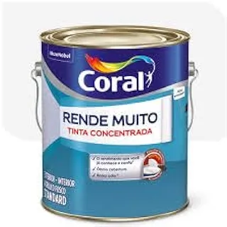 Tinta Acrílica Coral Rende Muito (Madeira Acizentada 3,2L)
