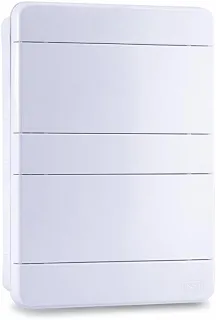 Force Line - Quadro Distribuicao 16 Disjuntores Din Branco - Sobrepor - [Material] - [Nome Modelo]