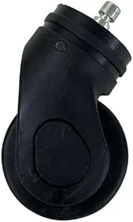 Acessórios de mala Rodas Rodas universais pretas Rotação de 360 ​​graus(preto1 peca)
