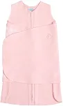Saco de Dormir Swaddle em Algodão Egípcio Rosa (RN - (0 a 3 meses))