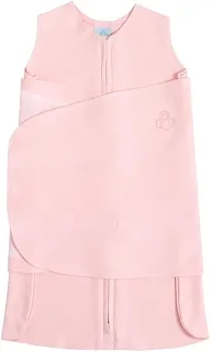 Saco de Dormir Swaddle em Algodão Egípcio Rosa (RN - (0 a 3 meses))