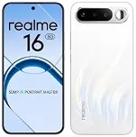 realme 16 5G Smartphone, 12GB+256GB, Tela AMOLED 120Hz 6,57' 4200nits, Câmera Sony IMX852 50MP, Bateria 6550mAh, Carga 45W, Resistente à Água IP69, Dual SIM, Next AI, Branco Air