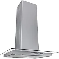 Coifa Ilha Vidro Reto Inox 60cm - Fogatti 220V