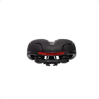 Selim de Bicicleta Spinning Confortável, Largo, Almofada Macia, Ergométrica, MTB, Absorção de Impacto, Ciclismo Indoor, Resistente, Antiderrapante, Ideal para Longas Pedaladas e Uso Diário.