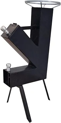 LAURINDOS, Rocket Stove, Fogão Foguete, Fogão A Lenha Portátil, Lazer