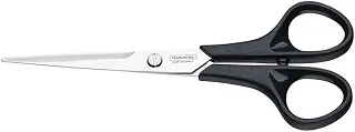 Hairdressing Scissors, Tramontina, Supercort, Stainless Steel 15.5 cm, Black, 25905/166