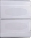 Quadro Embutir Ouro Box 24 Módulos Din Porta Opaca Steck Branco 24 Módulos