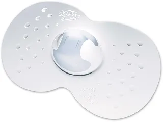 Baby Protetor De Seios de Silicone SkinSoft Tamanho Pequeno, Transparente