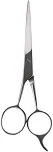 Enox, Tesoura de Cabelo, Profissional, Fio Navalha 5,5', Aço Inoxidável, Descanso de Dedo Fixo