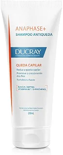 Ducray Anaphase+ Shampoo Antiqueda 200ml, Fortalece e Revitaliza os Fios, Reduz Queda em 88% em 6 Semanas, Aumenta Volume e Elasticidade, Potencializa Absorção de Minoxidil em até 6X