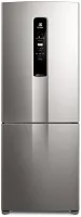 Geladeira Electrolux Frost Free 490L Efficient com AutoSense Inverse Inox Look (IB7S) 127V