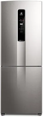 Geladeira Electrolux Frost Free 490L Efficient com AutoSense Inverse Inox Look (IB7S) 220V
