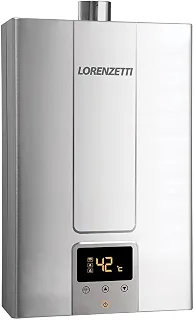 Aquecedor de Água a Gàs LZ 1600 DE-I GLP Digital 15 L/Min, INOX Lorenzetti