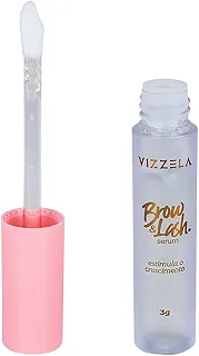 Sérum Cílios Sobrancelhas Brow & Lash Estimula Crescimento Vegano Original Vizzela