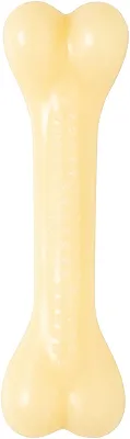 JAMBO PET Osso Mordedor Tuff Para Cachorro, Para Brincar, Feito em Nylon Resistente, Livre De Substâncias Tóxicas, Remove Tártaro (Pequeno)