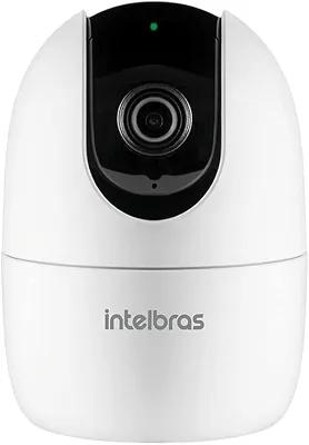 Câmera Inteligente Interna 360° Compatível com Alexa Wi-Fi Full HD IM4 C Branco Intelbras