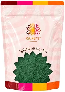 Spirulina em Pó Premium | Marca Ca.Nuts | Linha especial Ca.Nuts (1 Kg)