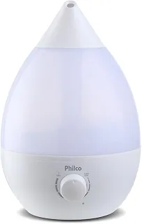 Philco Umidificador 4,2L Difusor de Aromas PUD04B Metal Branco